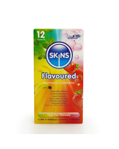 Skins Condoms Flavours 12 Pack