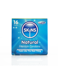 Skins Condoms Natural Cube 16 Pack