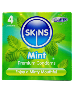 Skins Condoms Mint 4 Pack