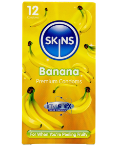 Skins Condoms Banana 12 Pack
