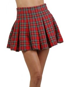 Schoolgirl Pleated Skirt L