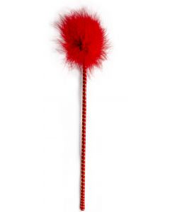 Feather Boa Tickler Gold/Red