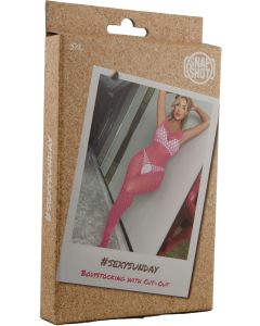 Bodystocking S/L - Pink