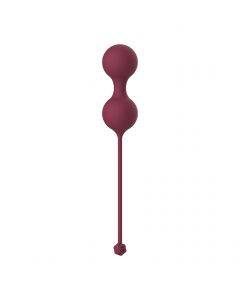 Vaginal balls set Love Story Diva Wine Red