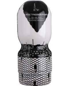 Passion cup masturbator vagina white/black