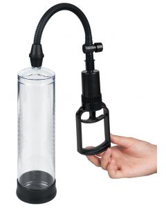 Penis Pump basic 25 cm clear/black