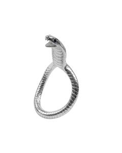 Cobra-Head Cock Ring 50mm Silver