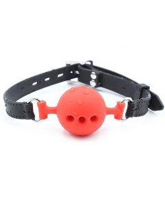 Breathable silicone ball gag S dia 3.5 cm