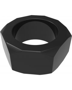 Nuts Bolts Cock Ring (Black)