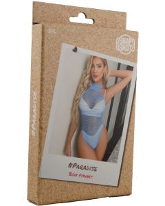 Body Fishnet S/L - Blue