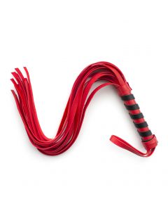 Mini flogger 45cm red/black