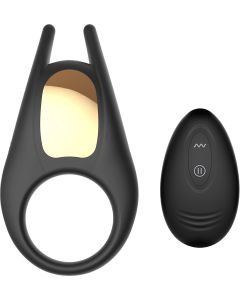 PR1 - Remote Control Penis Ring Black
