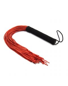 Rope flogger 50cm red/black