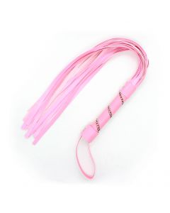 Chain handle flogger 64cm pink