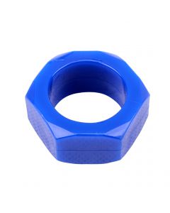 Nuts Bolts Cock Ring (Blue)