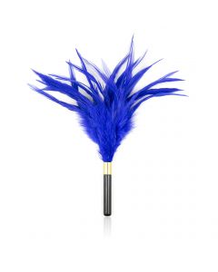 Feather tickler 25cm blue