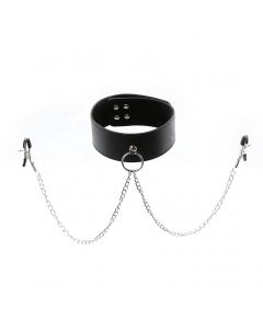 Collar with Clamps black