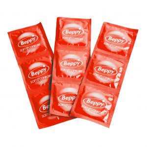 Beppy condoms RED 72 pcs. (strawberry)
